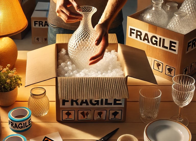 pack fragile items