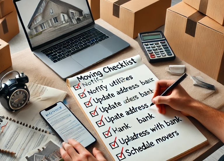 moving checklist from leovan
