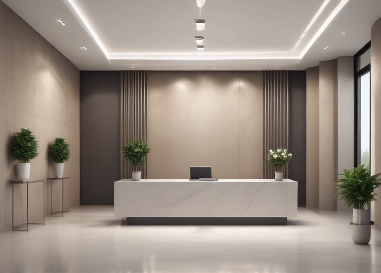 Cozy living room featuring fresh paint and navy accent wall.