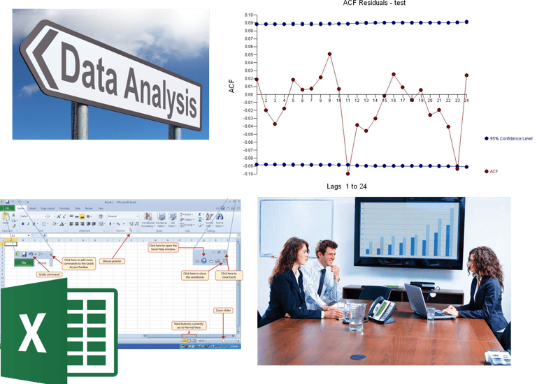Data Analysis, Data sheets, Excel, Control Charts, SPC