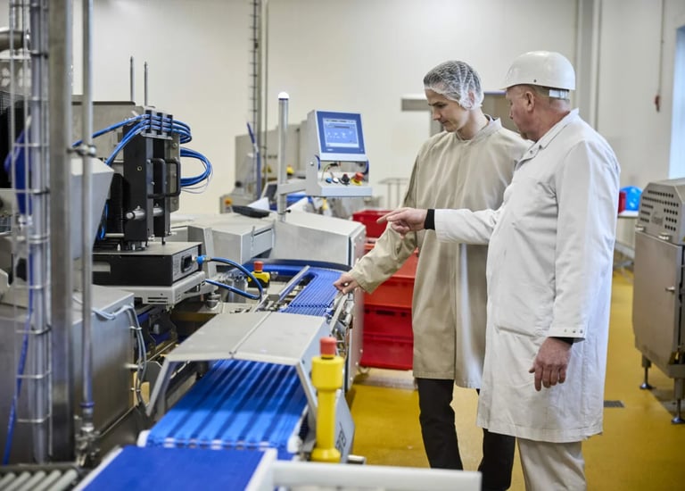 quality control for the food factory