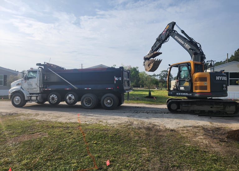 MJ Trucking North Carolina Demolition