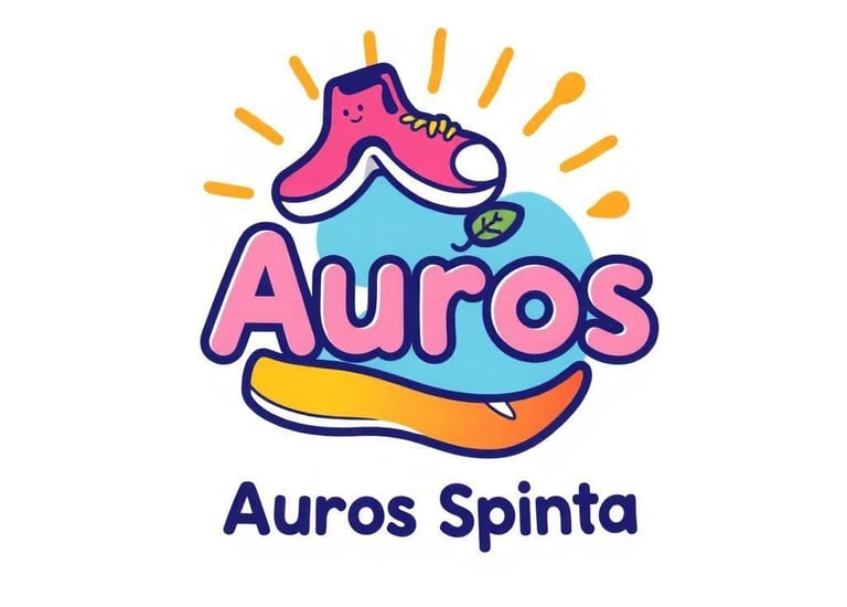 Auros spintos logotipas