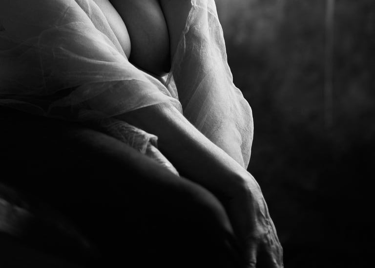 Pose boudoir projet Vénus Grenoble