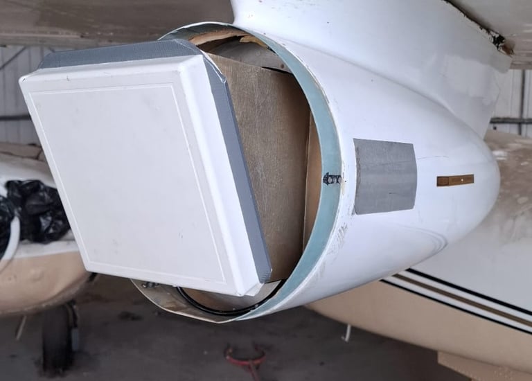 detección y control aéreo de activos