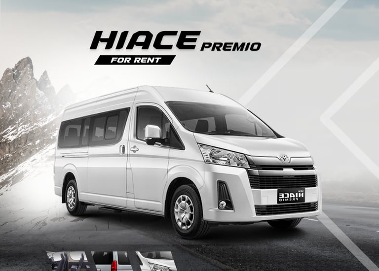 rental mobil pontianak - hiace premio