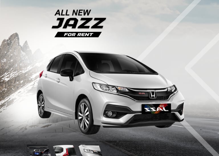 rental mobil pontianak - honda jazz gk5