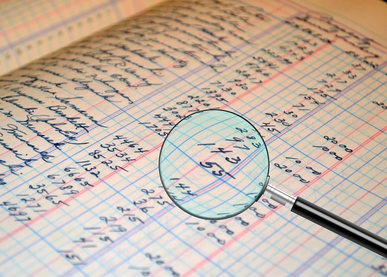 Stafford Publishing Ledgers