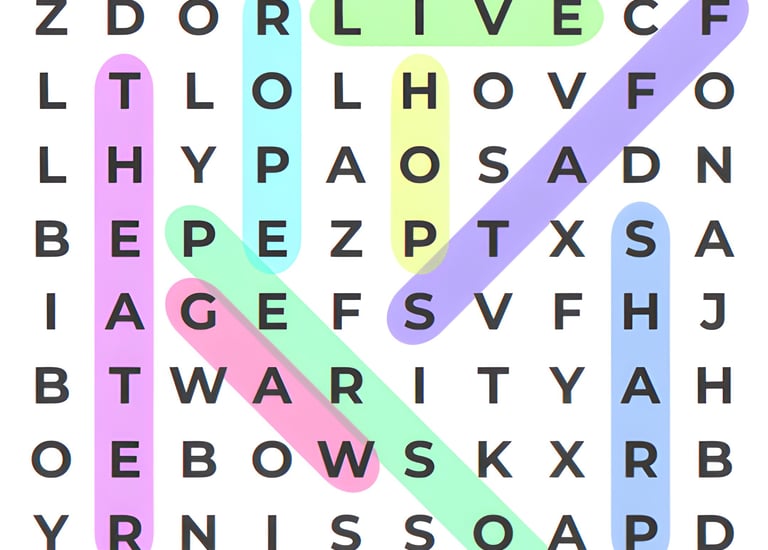Stafford Publishing Word Search Books