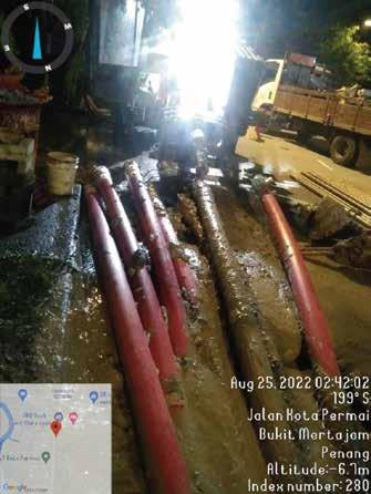 a truck with a map of the area