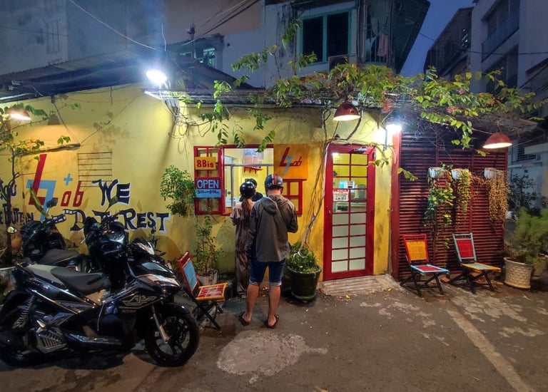 Film lab in Saigon