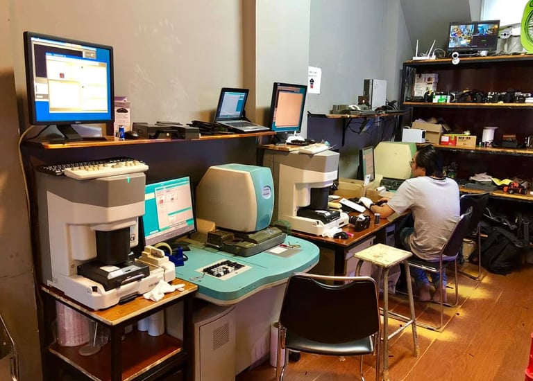 Film lab in Saigon
