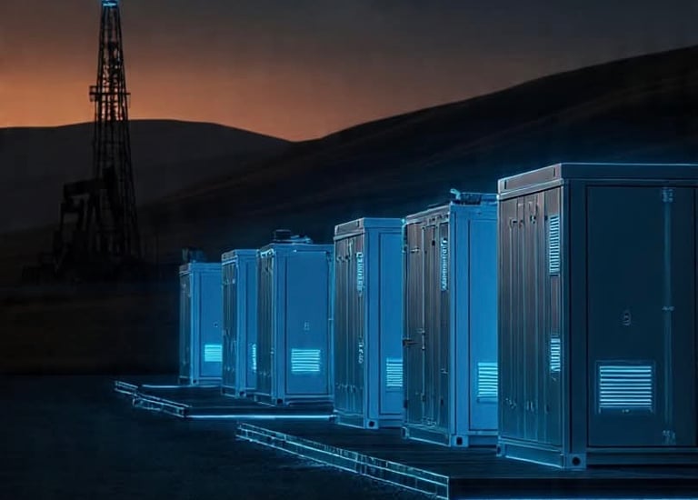 Off-grid micro AI data centers