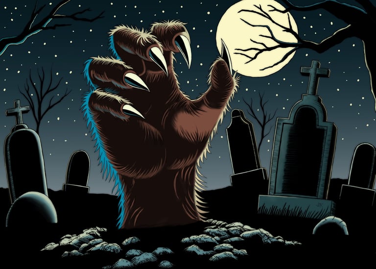 La mano peluda
