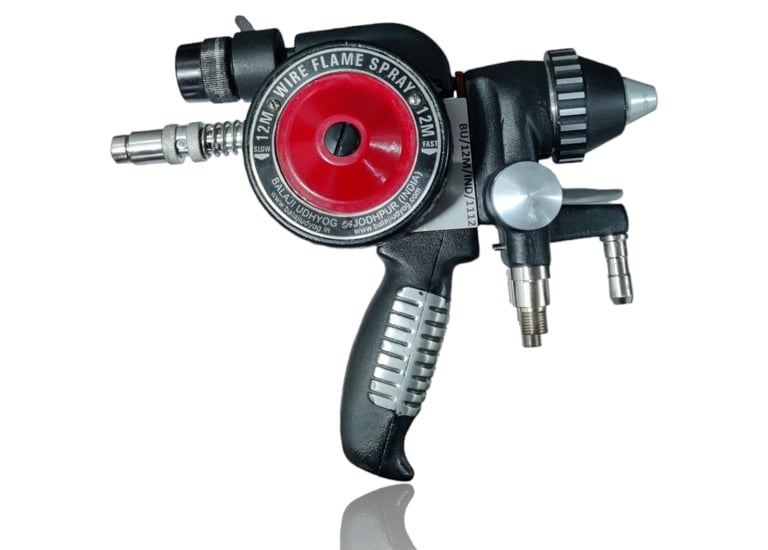 WIRE FLAME SPRAY GUN FOR METALIZING