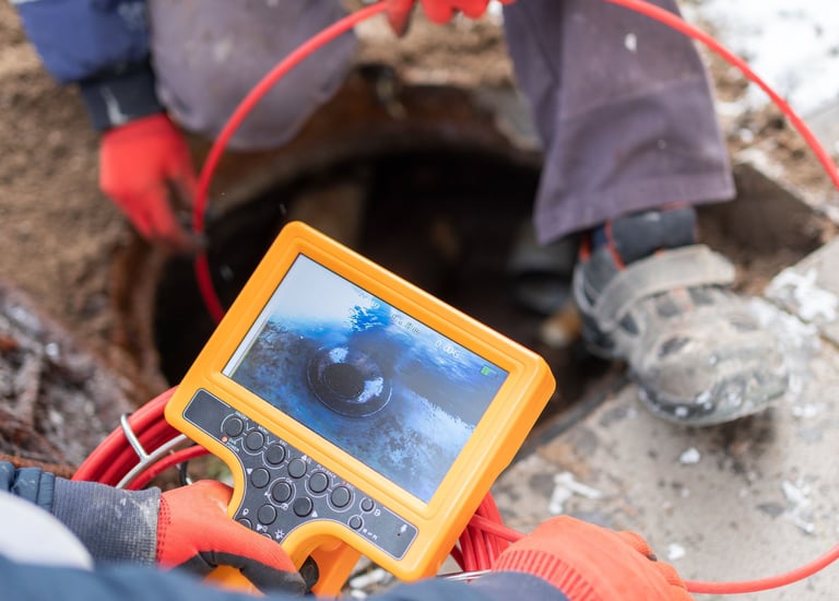 Video Camera Plumbing Inspection 
