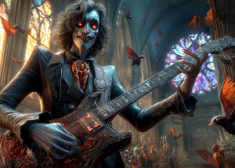 halloween dance music EmberVox album art