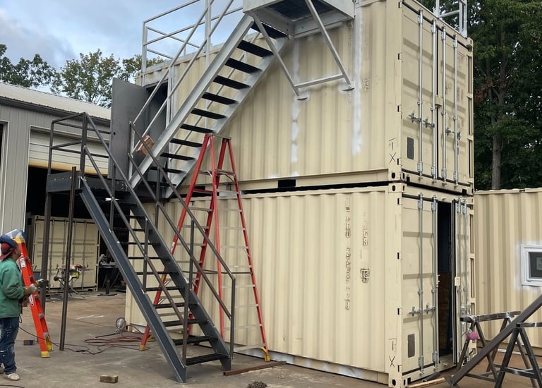 heavy modified container job