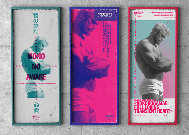 Tríptico de cuadros de Mono no aware: Kokorogamae