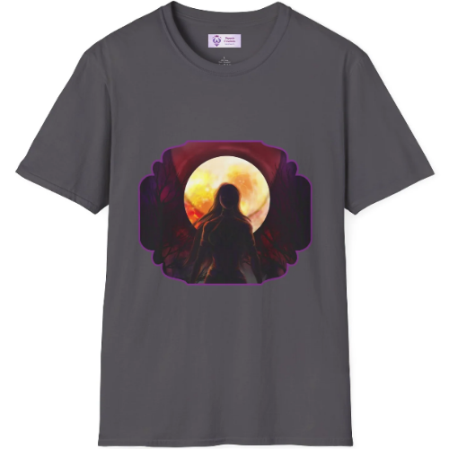T-shirt with the cover of Dark and the Sword