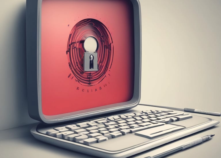 Support technician assisting a client remotely via video call.