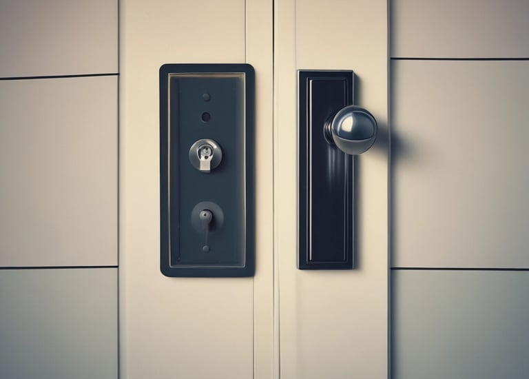 A team of IT professionals collaborating over network diagrams in a modern office.