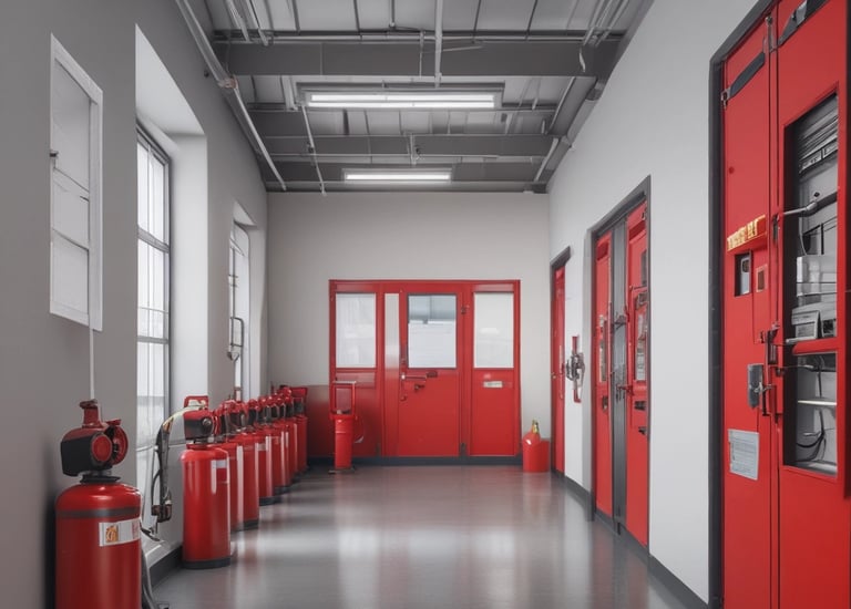 A group of workers attending a safety training session.