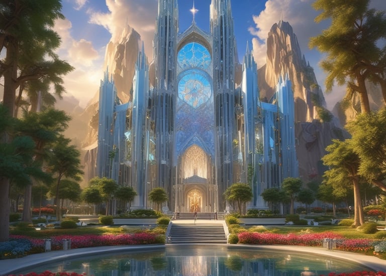 Characters navigating a dark underground river in episode three.