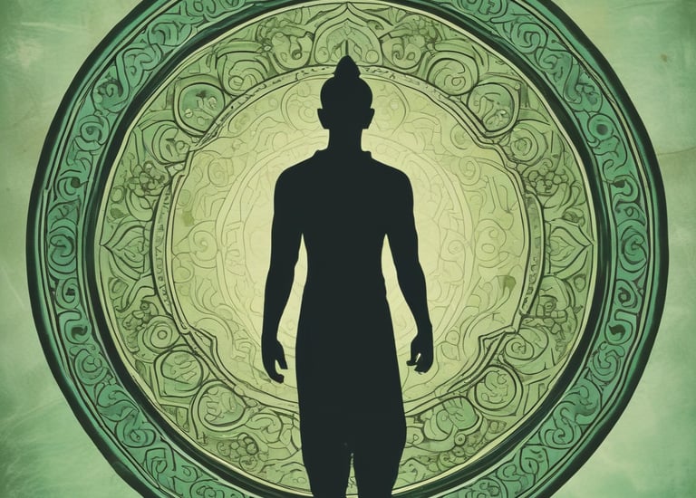 A tense moment between characters in a hidden cavern from episode four.