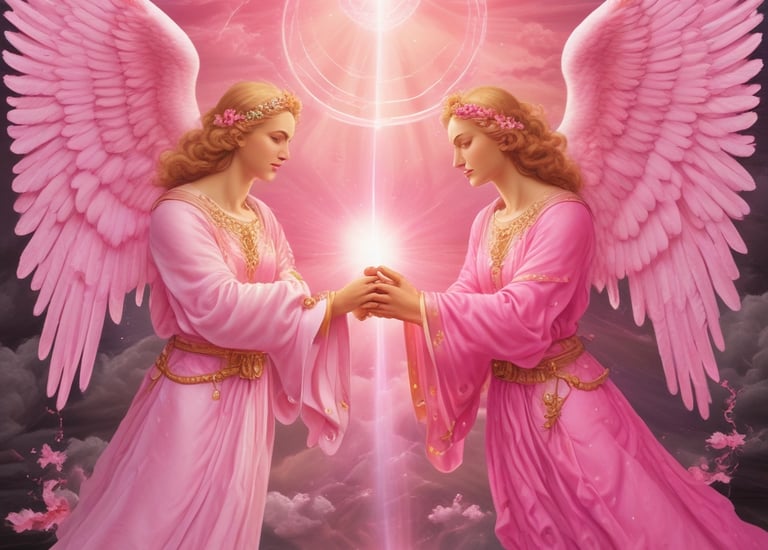 Characters navigating a dark underground river in episode three.