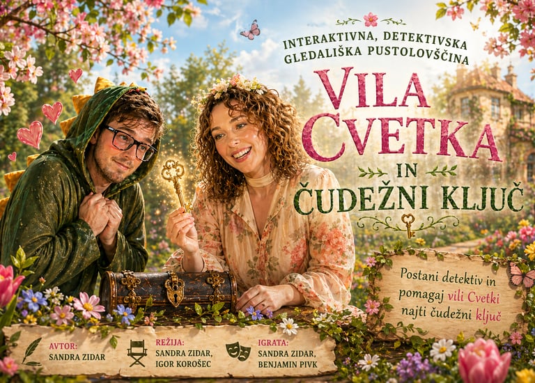 Vila Cvetka in čudežni ključ