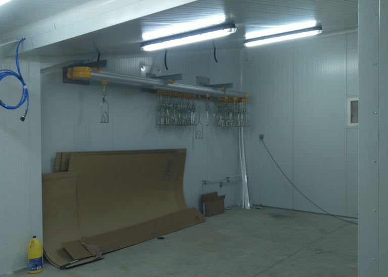 sala de despiece de pequeño matadero de explotación