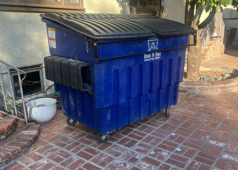 3 Cubic Yard Bin