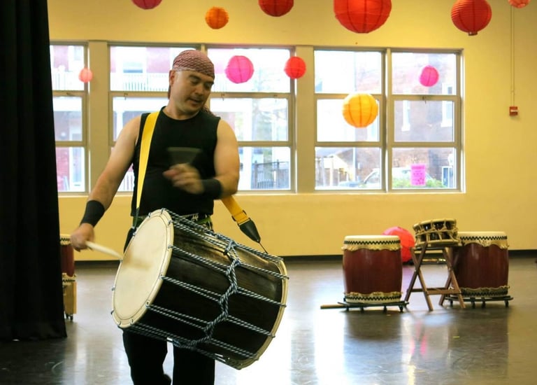 Mark H Rooney - Sakura Taiko Fest 2014