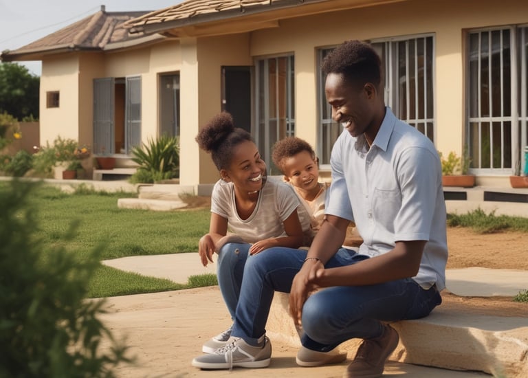 a house under construction with the roof ripped off