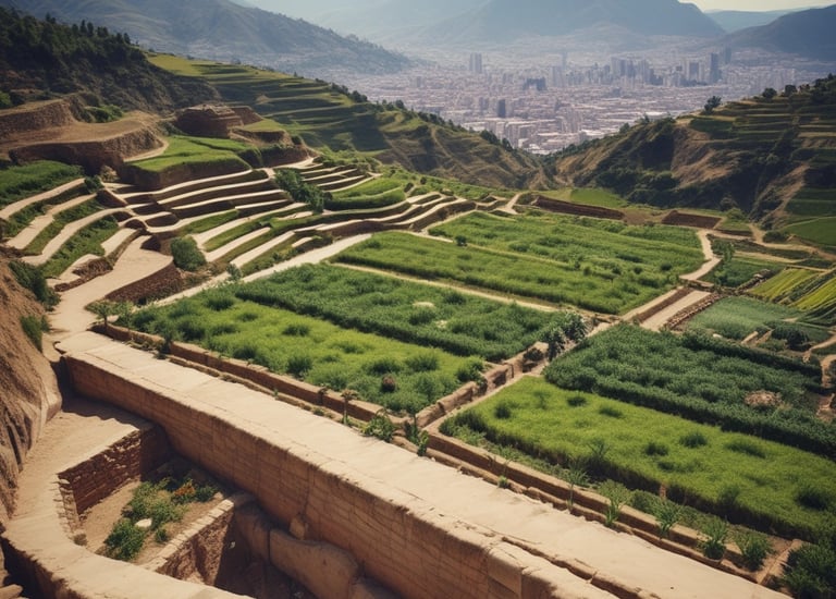 A vibrant food bowl with a mix of fresh vegetables, crispy toppings, and sauce. The background features a modern, relaxed cafe setting with a turquoise color scheme, menu boards, and a sign reading 'I LIKE IT RAW'.