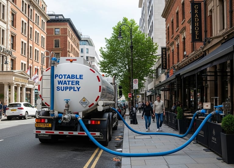 water supply in down town dubai