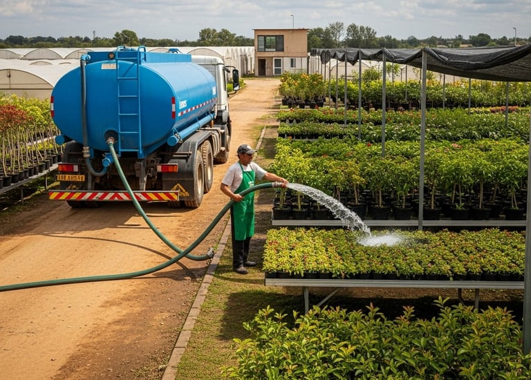water supply in dubai village