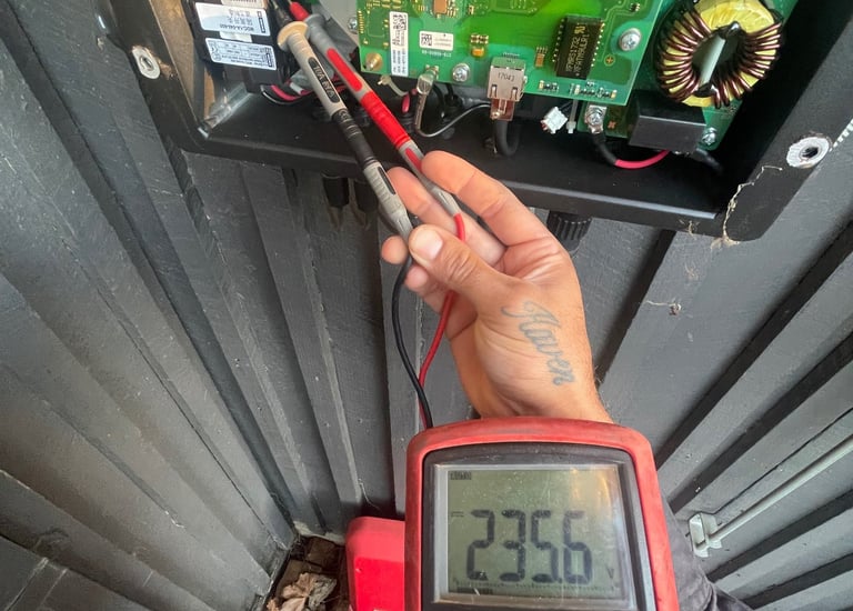 electrical fault finding using multimeter