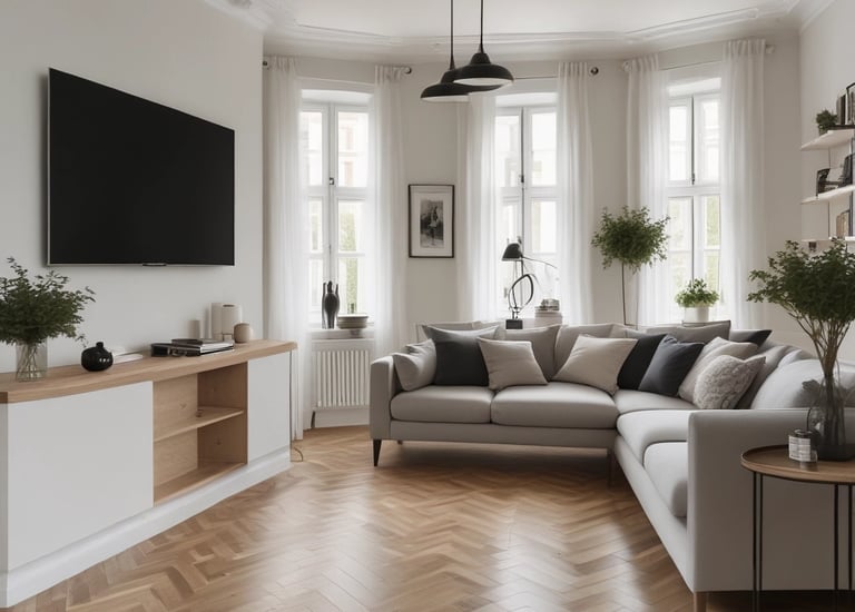 brown and white concrete house