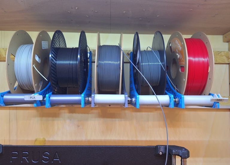 spoolholder with filament