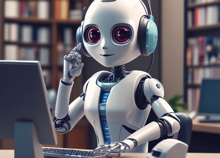 A laptop screen displaying the OpenAI logo and text. The laptop keyboard is visible below, with keys illuminated in a dimly lit environment.