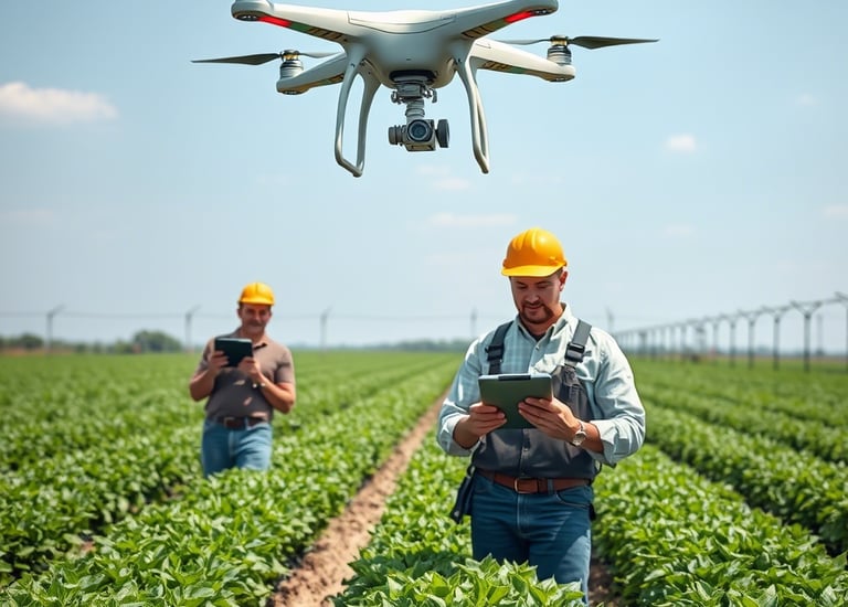 Drones para el agro mexicano