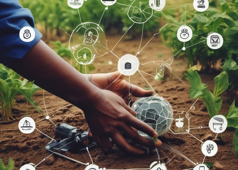 A large greenhouse with lots of plants growing inside of it