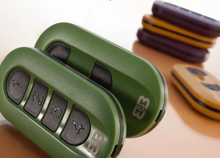 Radijo nuotolinio valdymo pulto kopijavimo įrenginys