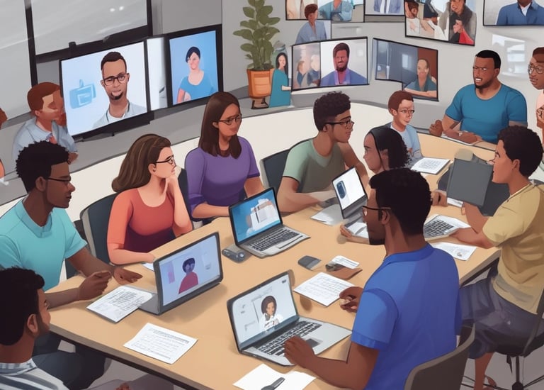 children playing soccer