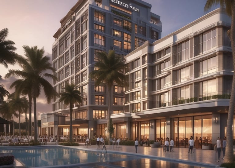 Quantity takeoff of a large hotel by Construction Procurement Systems.