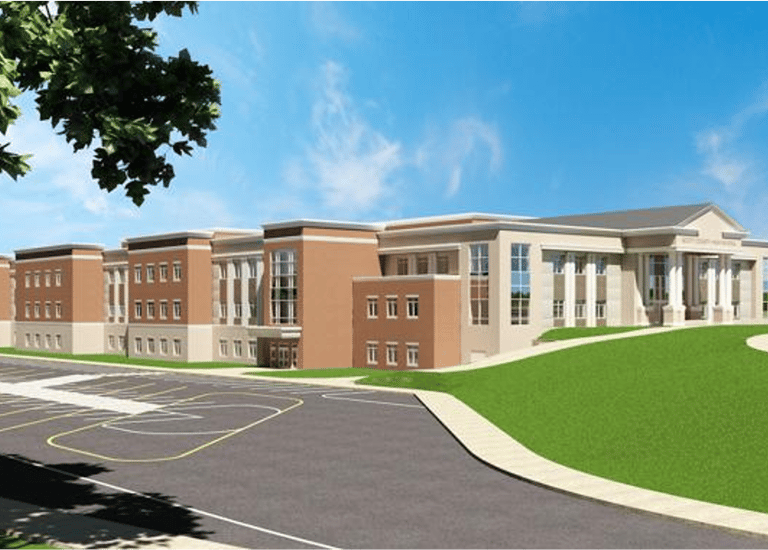 Quantity takeoff of a school by Construction Procurement Systems.