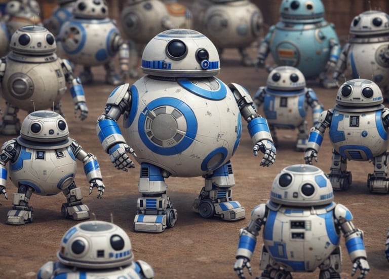 Robots of all sizes. One is a perfect match.