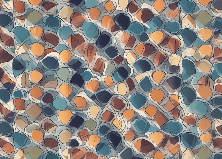 The image features a vibrant collage of logos and graphic designs on a dark background. Bold white text reading 'Logos, logos, logos' is prominently displayed over the colorful backdrop. Various symbols and shapes, including sun-like designs and abstract patterns, fill the scene, creating an artistic and energetic composition.